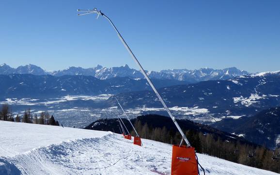 Schneesicherheit Klagenfurt-Villach – Schneesicherheit Gerlitzen