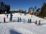 Kinderskikurs im Skigebiet Lavarone