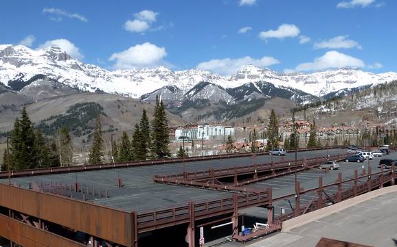 San Juan Mountains: Anfahrt in Skigebiete und Parken an Skigebieten – Anfahrt, Parken Telluride