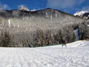 Sehr gute Pistenpräparierung im Skigebiet Fairmont Hot Springs