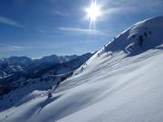 Tiefschneehänge der Riesneralm
