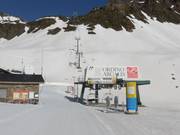 Creussans - 4er Sesselbahn fix geklemmt