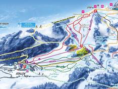 Pistenplan Réallon