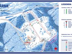 Pistenplan Kasárne Javorníky – Makov