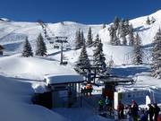 Spatla Bahn - 4er Sesselbahn fix geklemmt