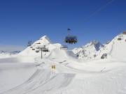 Valfagehrbahn - 6er Hochgeschwindigkeits-Sesselbahn (kuppelbar) mit Abdeckhauben und Sitzheizung