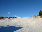 Übungsgelände im Ort Meransen am Pobist-Tellerlift
