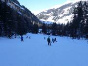 Übungsgelände in Talnähe (St. Leonhardlift)
