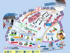 Pistenplan Tateshina Tokyu