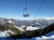 Kasbichlbahn - 2er Sesselbahn fix geklemmt