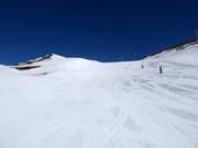 Watles Piste an der oberen Vierersesselbahn