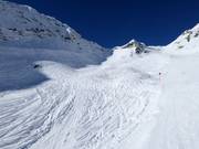 Tiefschneerevier bei der Lattenabfahrt