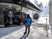 Das Personal ist am Einstieg immer präsent