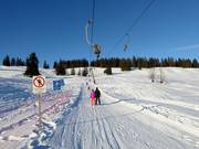 Stroblerlift - Schlepplift mit T-Bügel/Anker