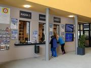 Gepflegter Kassenbereich