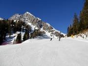 Start der Piste Valbonetta