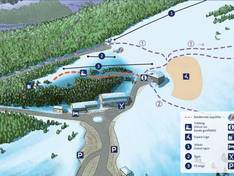 Pistenplan Montagne de Lure