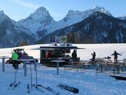 Kiosk an der Talabfahrt