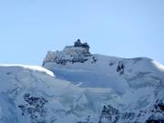 Blick zum Jungfraujoch mit Sphinx