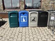 Mülltrennung im Skigebiet