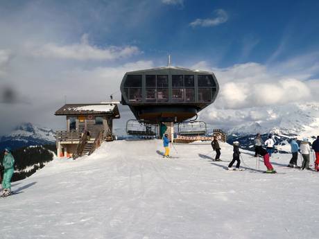 Pays du Mont Blanc: beste Skilifte – Lifte/Seilbahnen Les Portes du Mont-Blanc – Combloux/Megève le Jaillet/La Giettaz