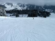 Leichte Piste am Stätzertäli