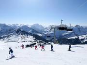 Leichte Piste Hohes Licht in Damüls