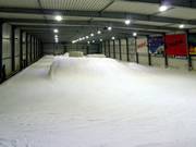 Mittelschwere Piste mit Fun Park
