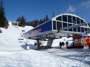 Comet Express - 6er Hochgeschwindigkeits-Sesselbahn (kuppelbar)
