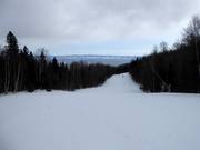Mittelschwere Piste La Combe