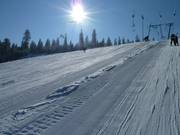 Die Abfahrt von Lift aus