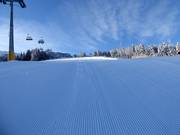 Frisch präparierte Piste am Hauser Kaibling