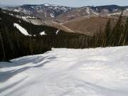 Buckelpiste auf der Front Side