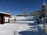 Übungsgelände der Skischule Lanig