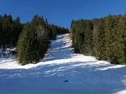 Schwarze Piste Šance (hier geschlossen)