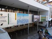 Informationstafel an der Kasse