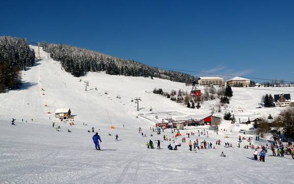 Skifahren bei Oberwiesenthal