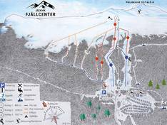 Pistenplan Jäckvik