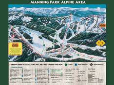 Pistenplan Manning Park