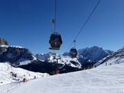 Pradel-Rodella - 8er Gondelbahn (Ein-Seil-Umlaufbahn)