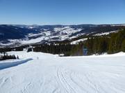 Breite Piste mit Blick ins Gudbrandstal