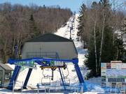 Mont Blanc Lift D - 3er Sesselbahn fix geklemmt