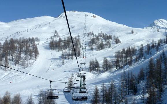 Val de Durance: beste Skilifte – Lifte/Bahnen Via Lattea – Sestriere/Sauze d’Oulx/San Sicario/Claviere/Montgenèvre