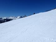 Sehr gute Pistenpräparierung