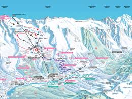 Pistenplan Lauchernalp – Lötschental