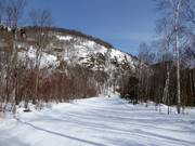 Leichte Piste zur Vierersesselbahn Le Soleil