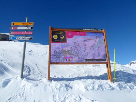 Aostatal: Orientierung in Skigebieten – Orientierung Espace San Bernardo – La Rosière/La Thuile