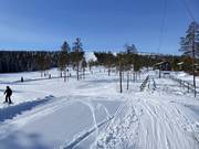 Leichte Pisten am Trolliften