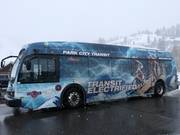 Elektrifizierter Park City Shuttle-Bus