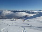 Neuschnee am Pla d'Adet